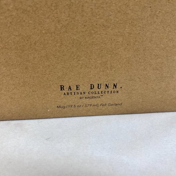 Rae Dunn "Making Spirits Bright" Mug and Garland Set - Picture 3 of 3